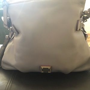 Light gray leather Dooney & Bourke Handbag